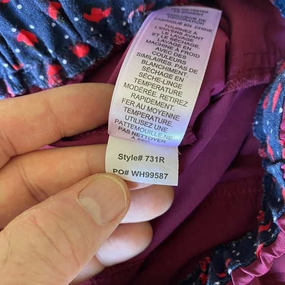 Koi Basics Women's Wine Cargo Scrub‎ Pants Size 2X Regular - Picture 9 of 15